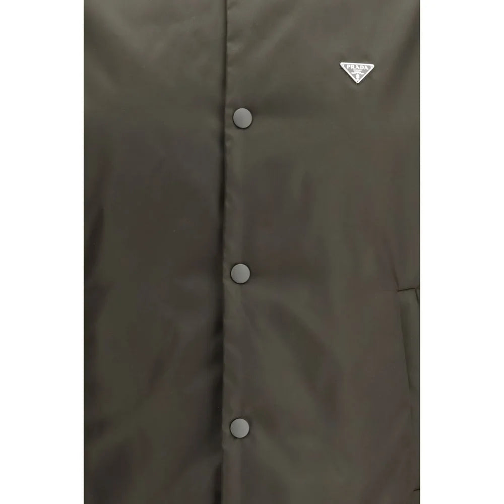 Prada Bicolor Nylon Bomber - IT52 | XL