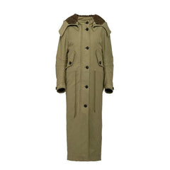 Palton bicolor din poliamidă Prada - 42