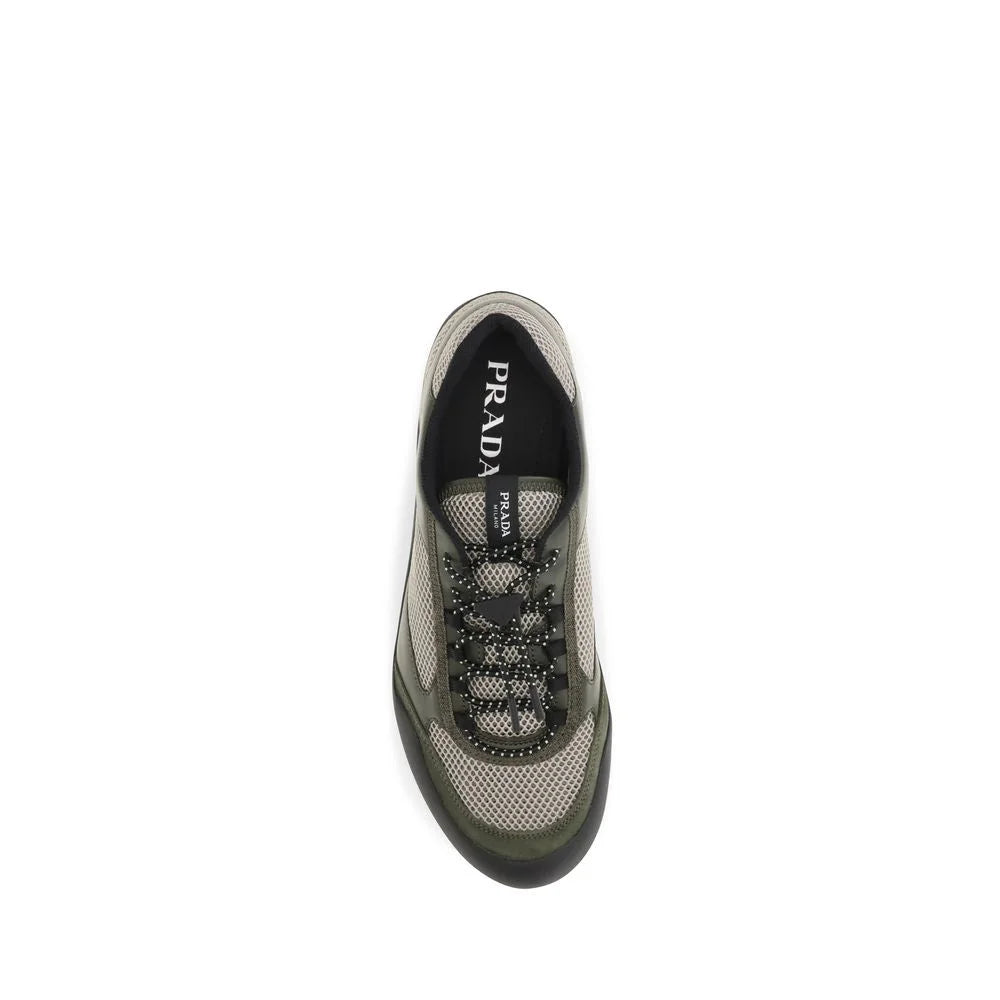Prada Bicolor Polyester Athleticschuhe