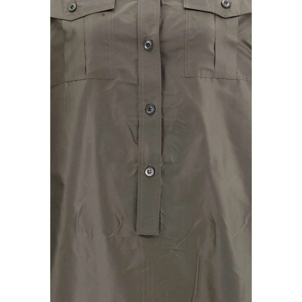 Prada Bicolor Silk Casual Dress - IT42 | L