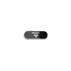 Prada Black Brass Hair Clip - Hair Pins Claws & Clips