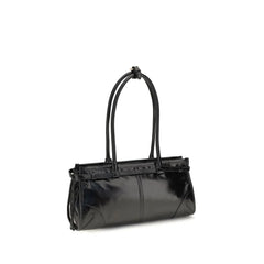 Prada Svart Kalveskinn Bos Taurus Veske