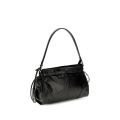 Prada Black Calf Leather Bos Taurus Handbag