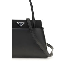Prada Černá kabelka z telecí kůže Bos Taurus