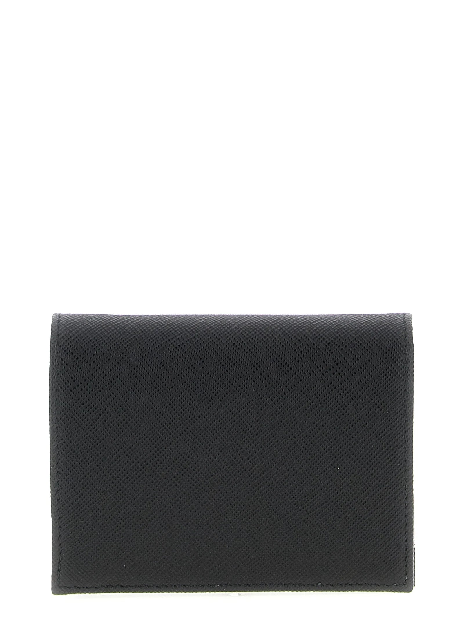 Prada Black Calfskin Cardholder