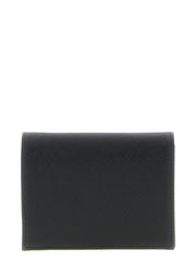 Prada Black Calfskin Cardholder
