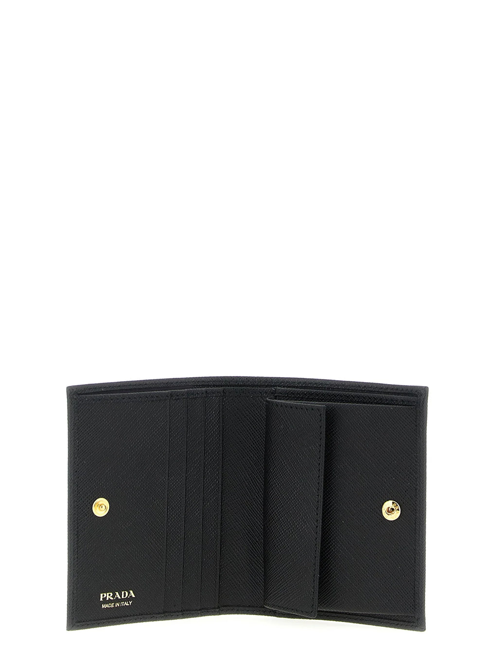 Prada Black Calfskin Cardholder