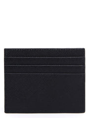Prada Black Calfskin Cardholder