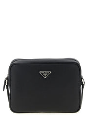 Prada Black Calfskin Crossbody Bag