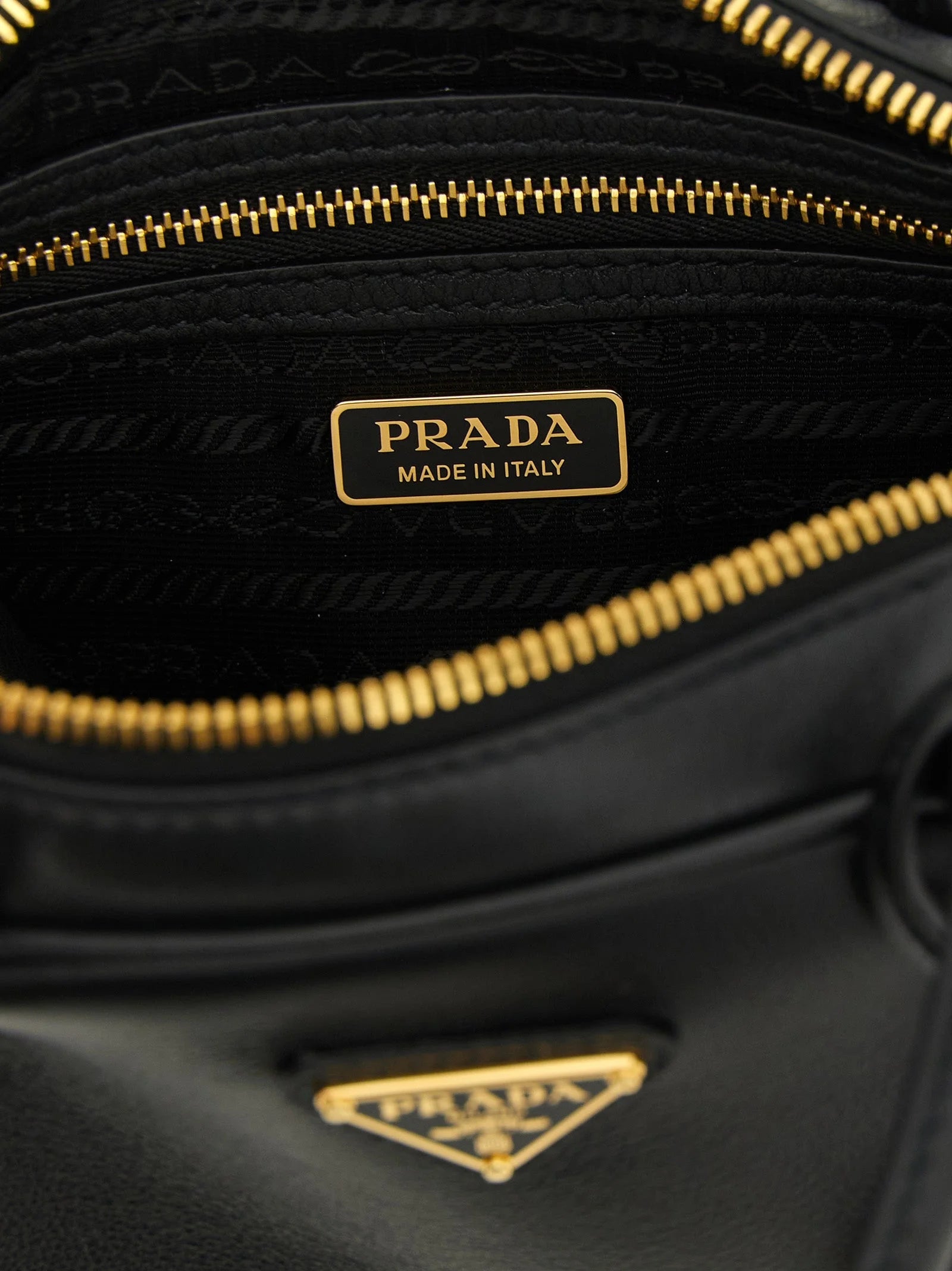 Prada Black Calfskin Handbag