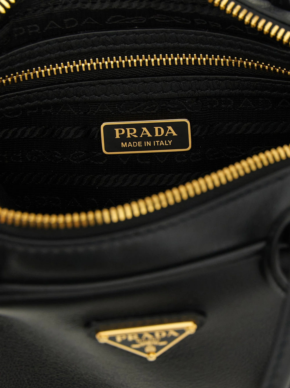 Prada Black Calfskin Handbag