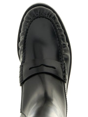 Prada Black Calfskin Over The Knee