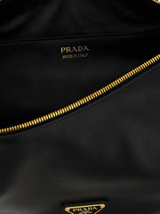 Prada Black Calfskin Shoulder Bag