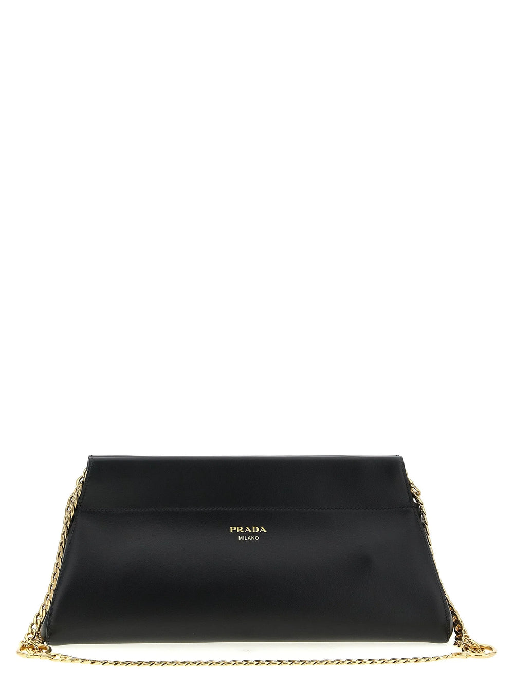 Prada Black Calfskin Shoulder Bag