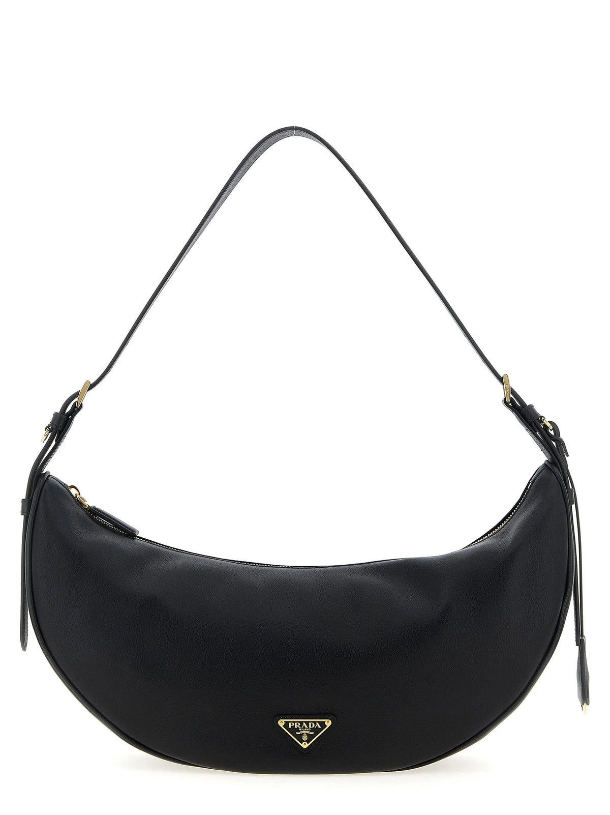 Prada Black Calfskin Shoulder Bag