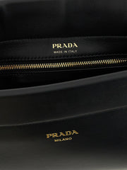Prada Black Calfskin Shoulder Bag
