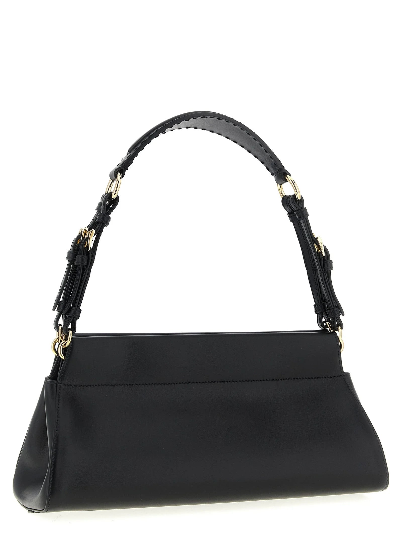 Prada Black Calfskin Shoulder Bag