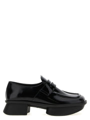 Prada Black Calfskin Slip-On Loafers - EU38/US8
