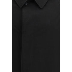 Prada Black Cotton Coat - IT48 | M