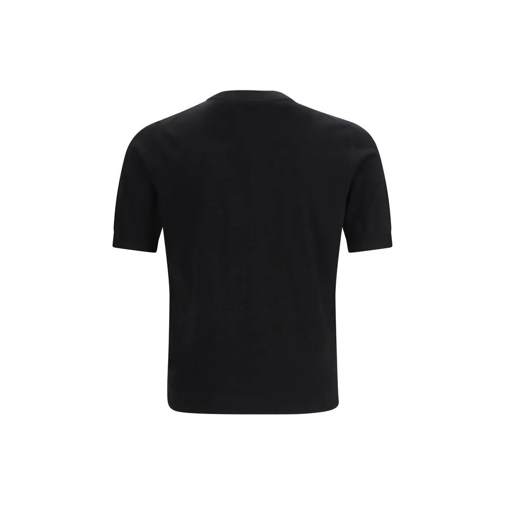 Prada Black Cotton T-Shirt