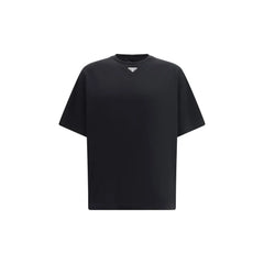 Prada Black Cotton T-Shirt - L