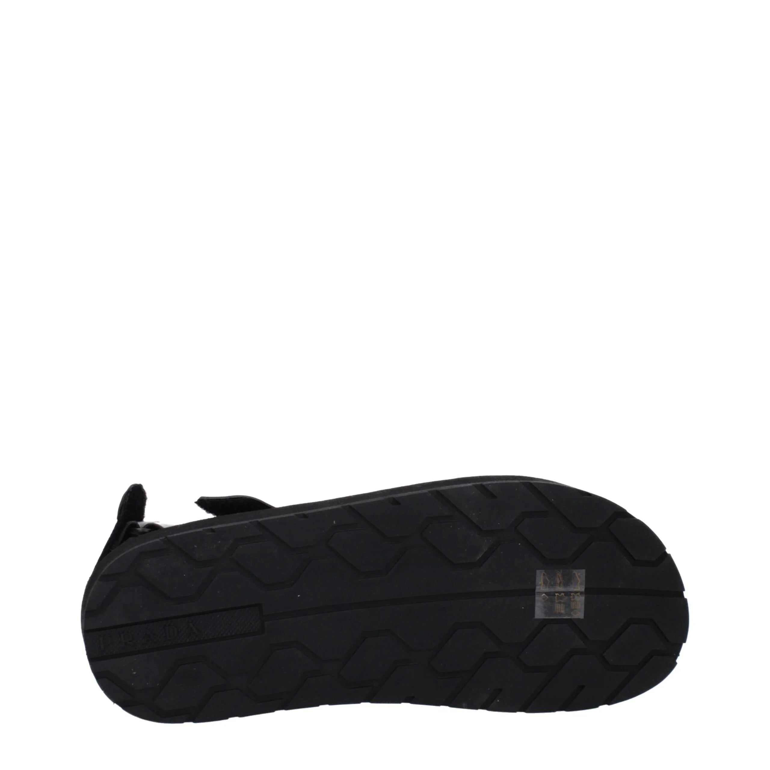 Prada Black Fabric Flat Sandals - EU36/US6