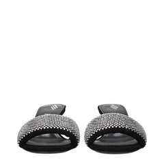 Prada Black Fabric Stiletto Heel Sandals