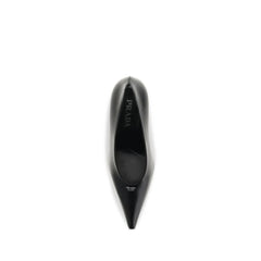 Prada Black Goatskin High Heel Pumps