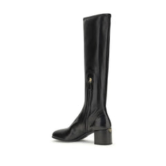 Prada Black Lamb Ovis Aries Ankle Boots