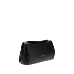Prada Black Lamb Ovis Aries Aries Shoulder Bag