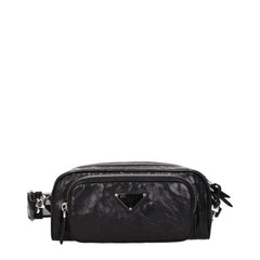Prada Black Leather Crossbody Bags