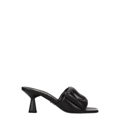 Prada Black Leather Platforms - EU35.5/US5.5