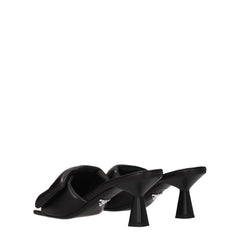 Prada Black Leather Platforms - EU35.5/US5.5