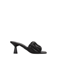 Prada Black Leather Platforms - EU35.5/US5.5