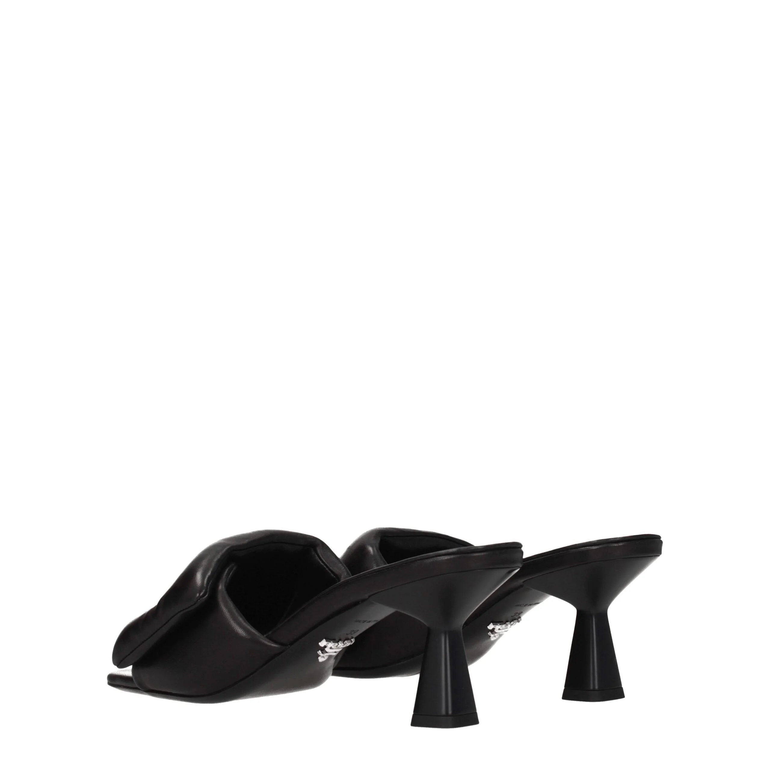Prada Black Leather Platforms - EU35.5/US5.5