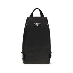 Prada Black Nylon Backpack