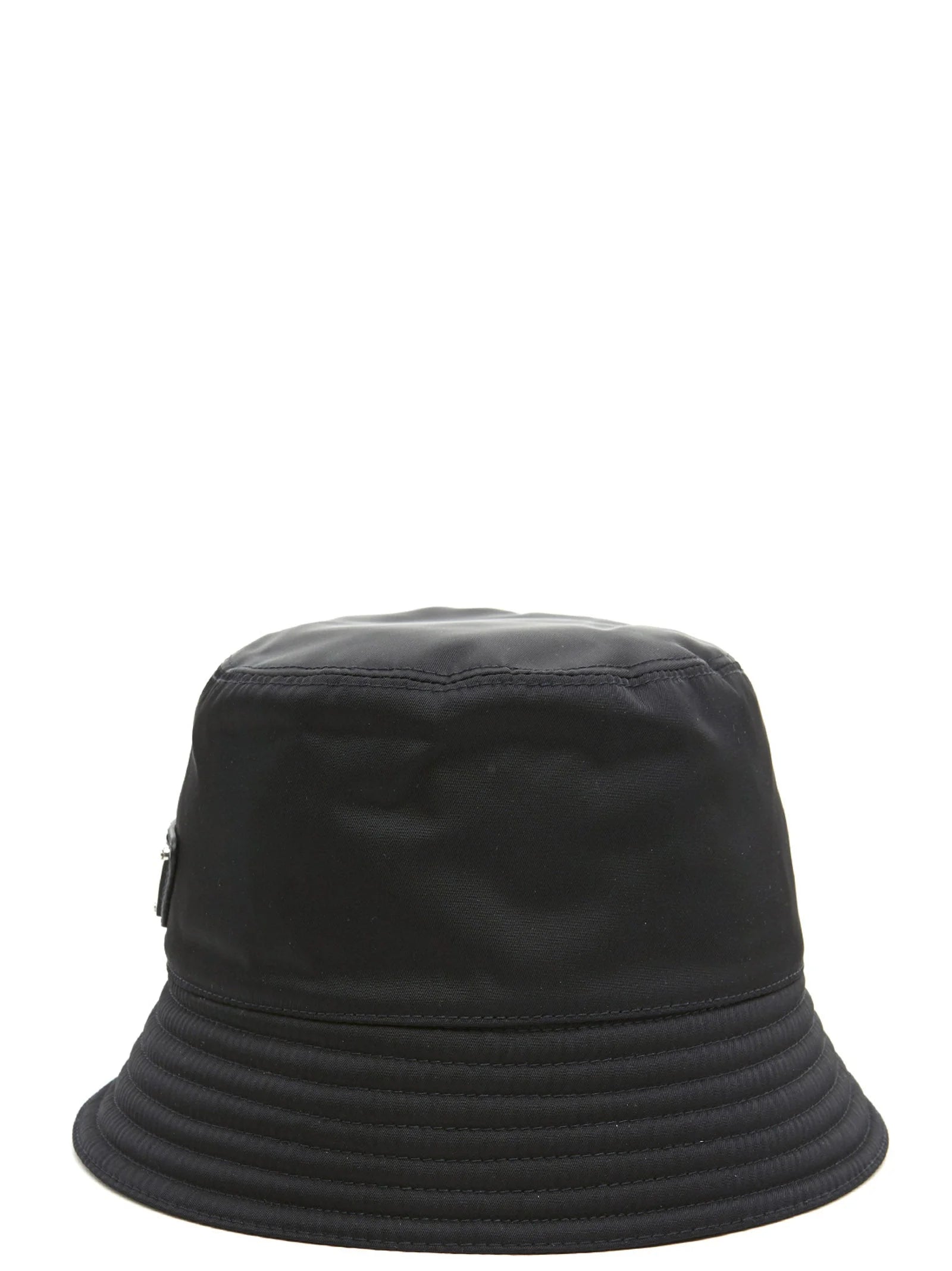 Prada Black Nylon Bucket Hat - S