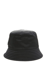 Prada Black Nylon Bucket Hat - S