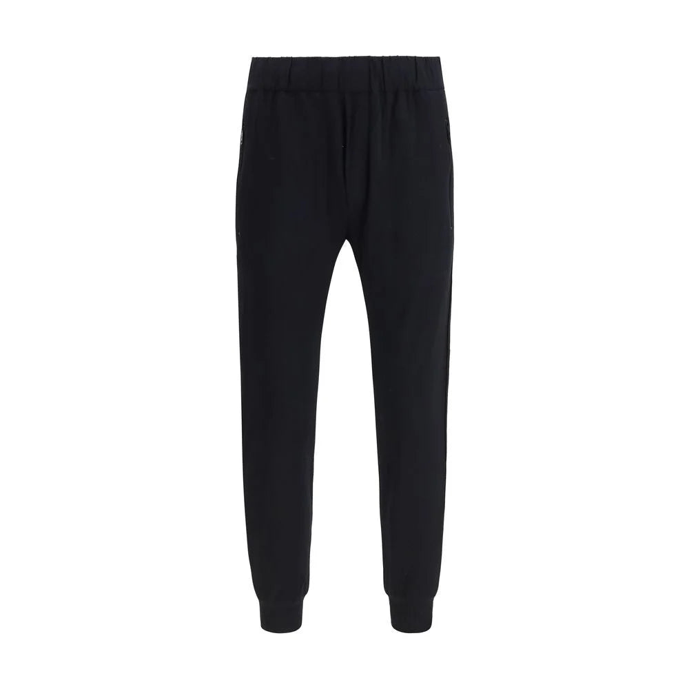 Prada Black Nylon Casual Pants - S