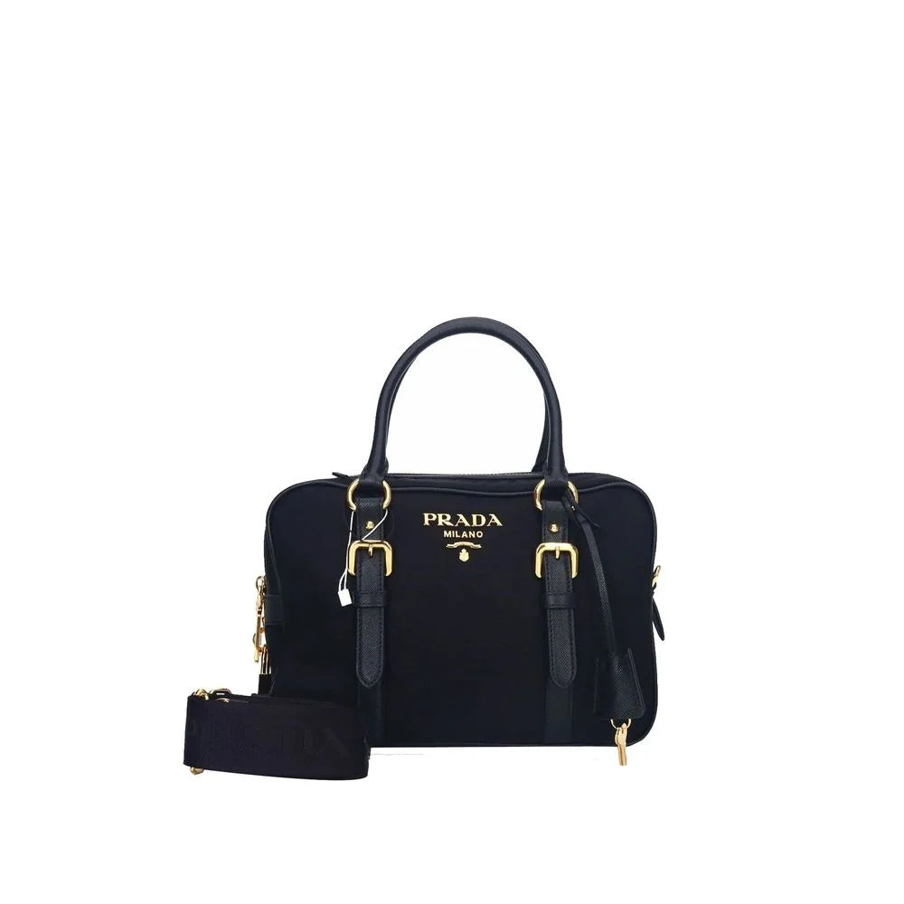 Prada Black Nylon Handbag