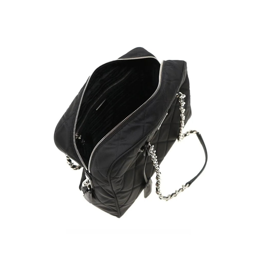 Prada Black Nylon Shoulder Bag