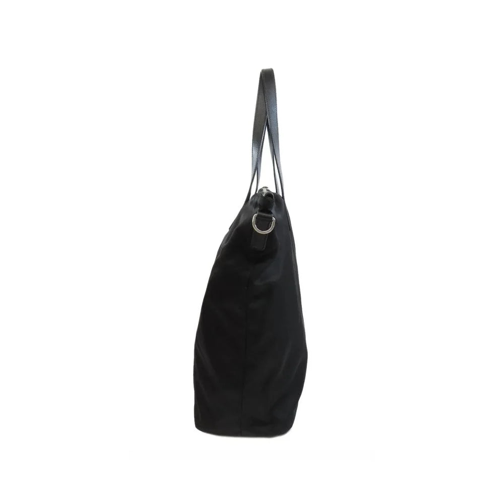 Prada Black Nylon Tote Bag
