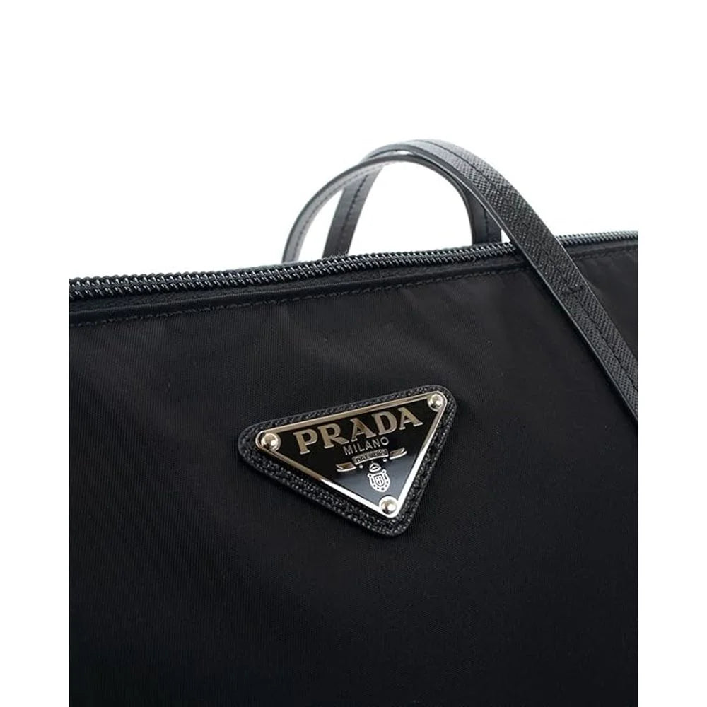 Prada Black Nylon Tote Bag
