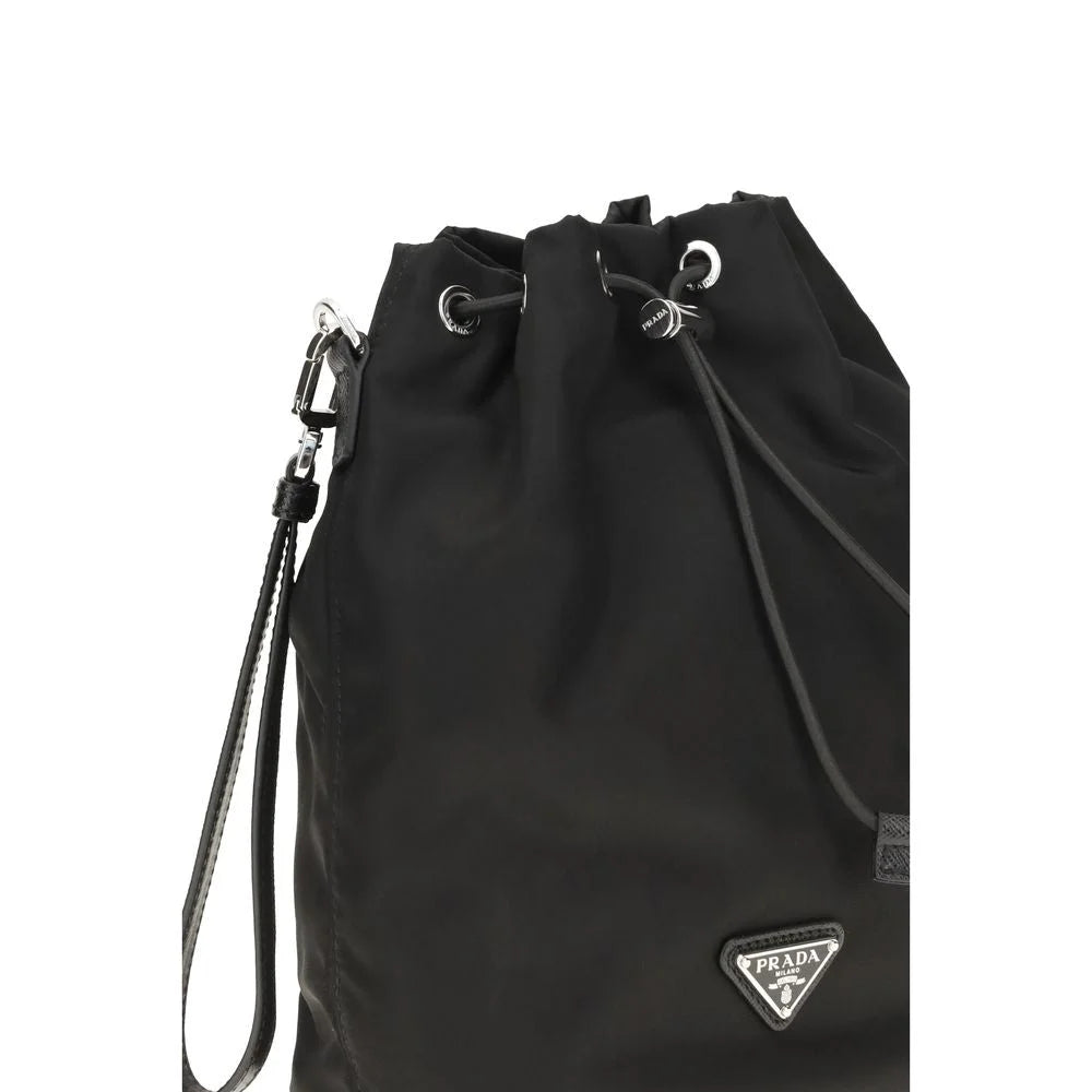 Prada Black Nylon Wallet