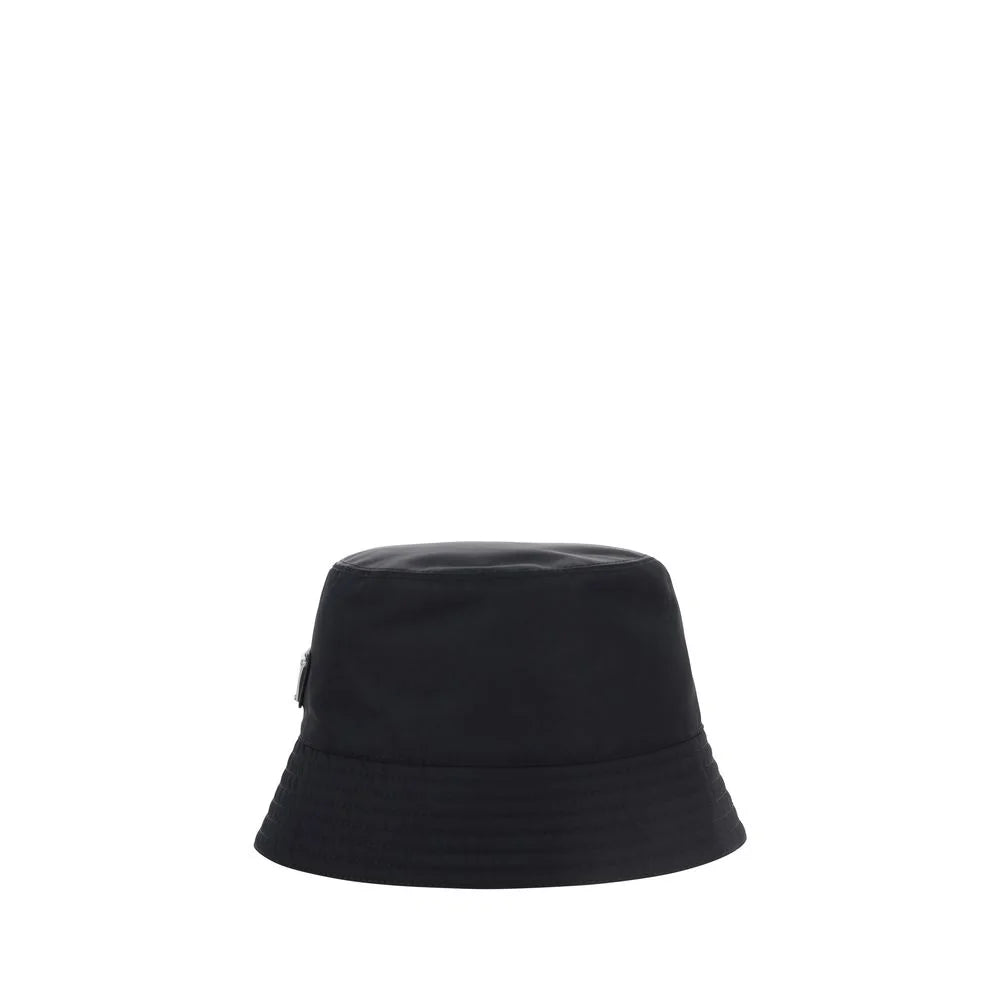 Prada Black Polyamide Bucket Hat