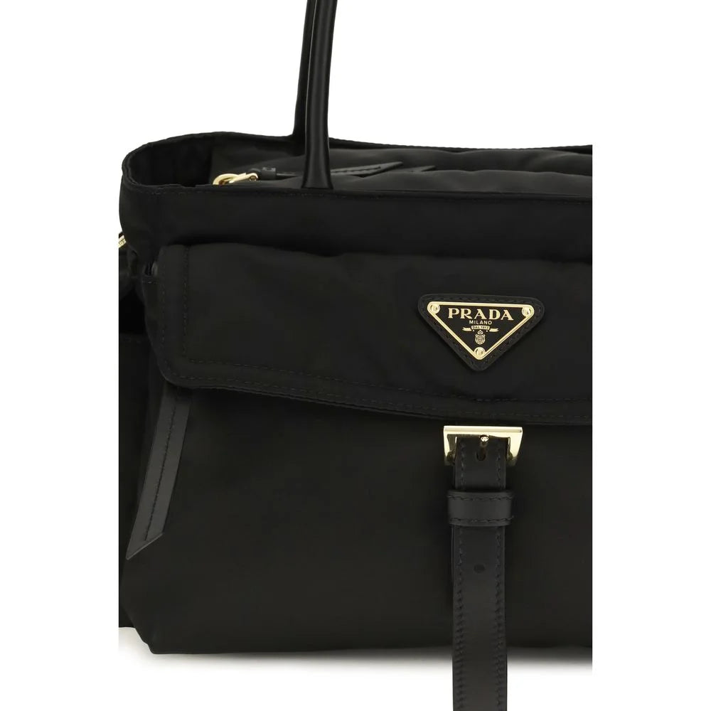 Prada Black Polyamide Handbag