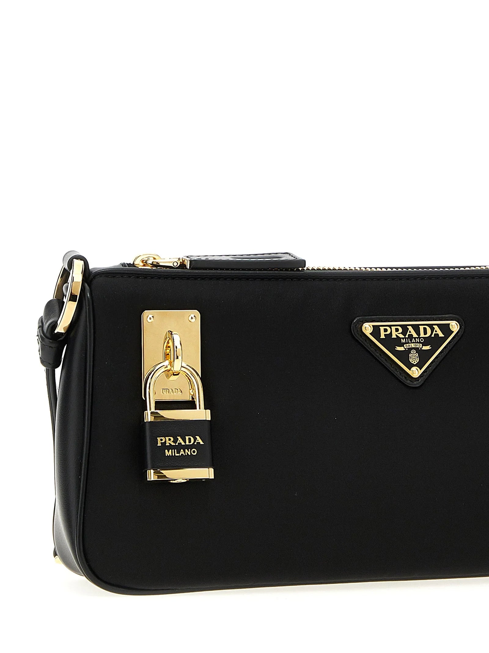 Prada Black Polyamide Shoulder Bag