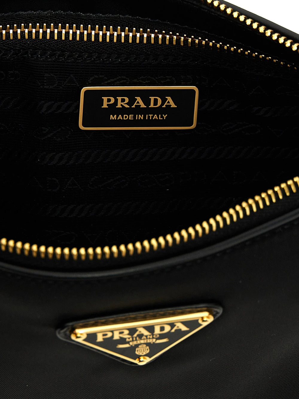 Prada Black Polyamide Shoulder Bag