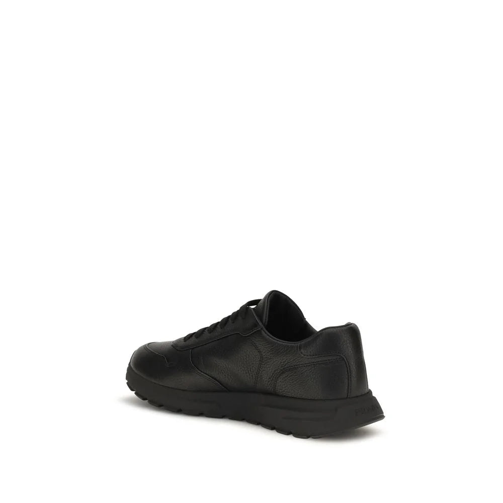 Prada Black Polyester Athletic Sneakers - EU40/US7