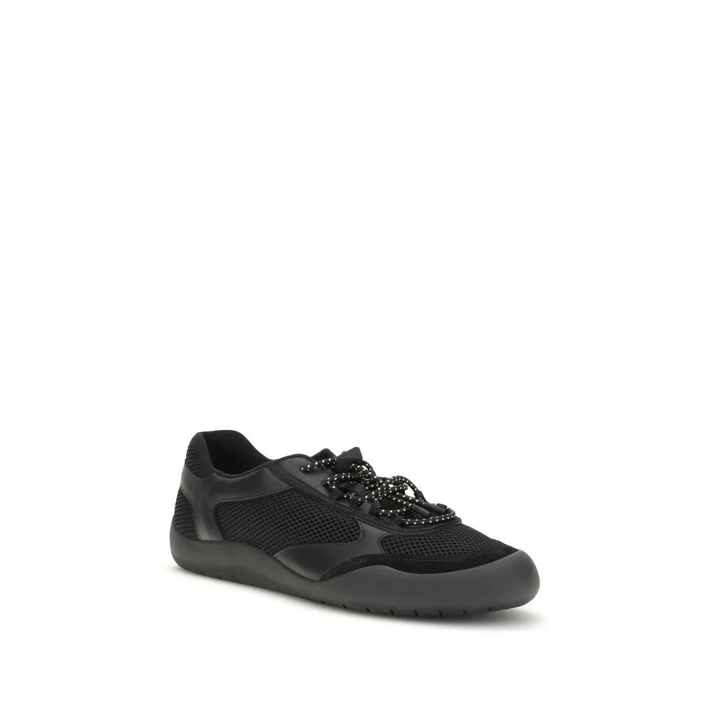 Prada Black Polyester Athletic Sneakers - EU43/US10